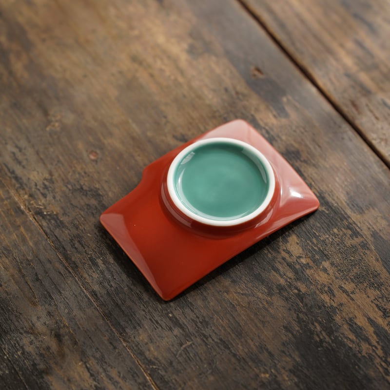 朱釉茶托 PB187 | Looking For 物色