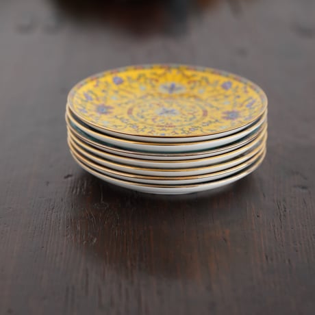 仿琺瑯彩お皿 PZ009