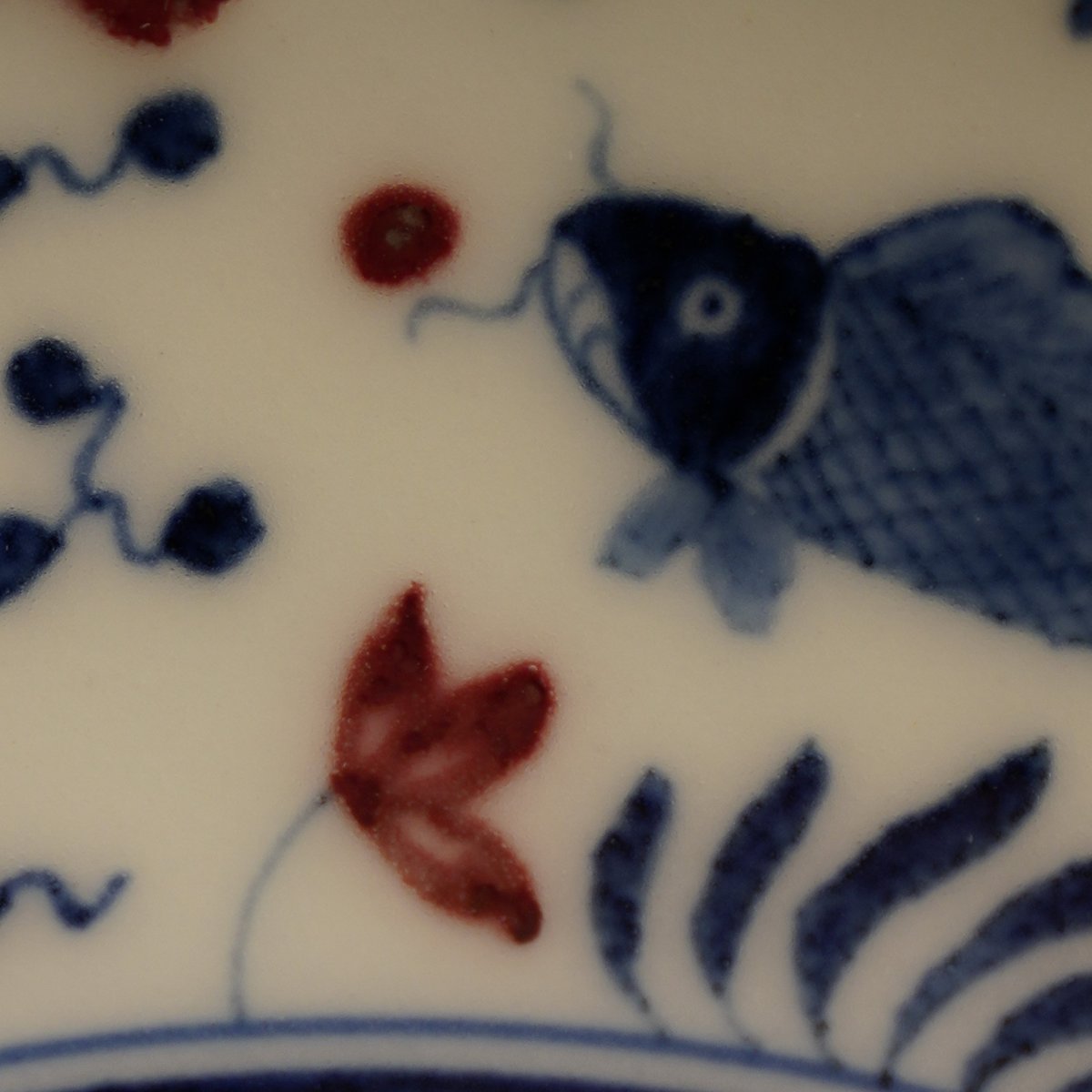 青花釉里紅魚藻紋皿 PY001 | Looking For 物色 青花釉里紅魚藻紋皿 PY001 | Looking For 物色