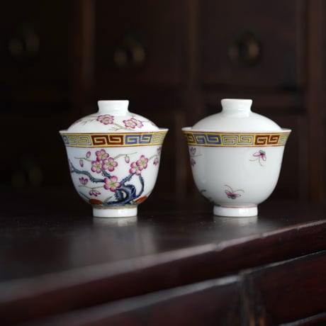 仿古二才蓋碗 PA066