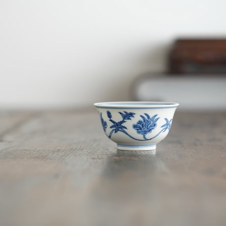 成化风栀子紋茶杯 PF217