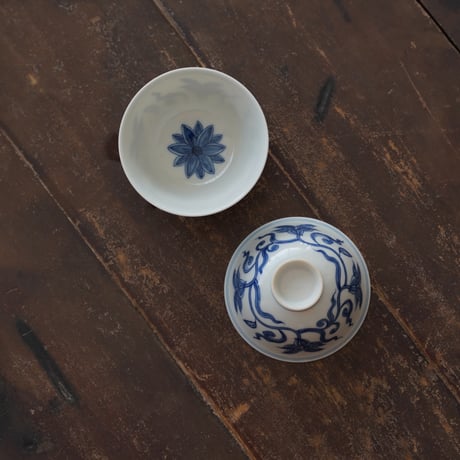 成化风栀子紋茶杯 PF219