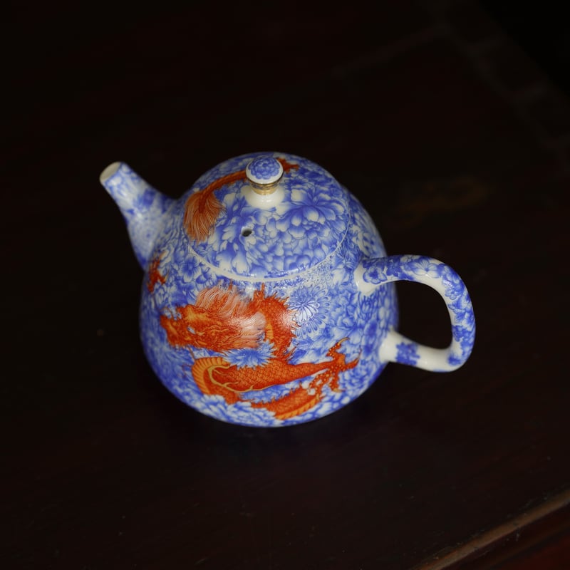 仿琺瑯彩茶壺茶杯セット PH020 | Looking For 物色