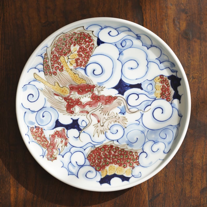 高級感 青花釉里紅雲龍紋皿 物色 For Looking | PF088 その他