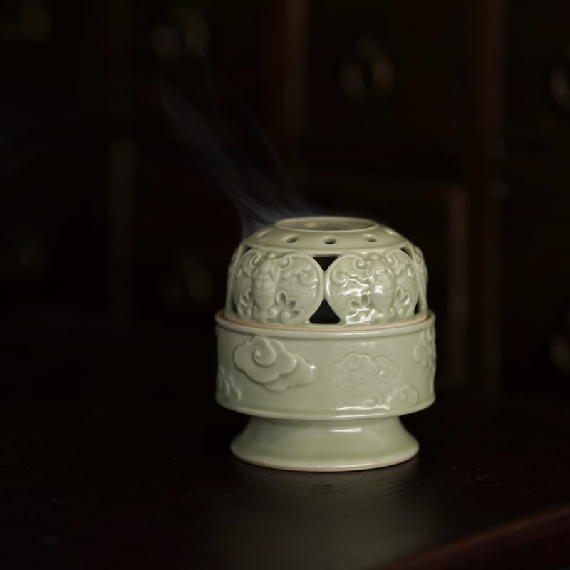 青磁五福香炉 PB136 | Looking For 物色