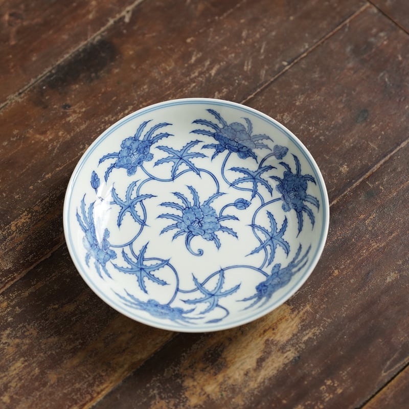 成化风栀子紋皿 PF260 | Looking For 物色