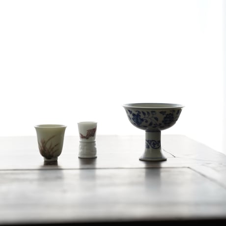 青花高足杯 PF213