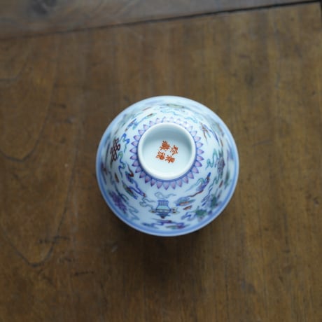 斗彩八宝茶杯 PF170