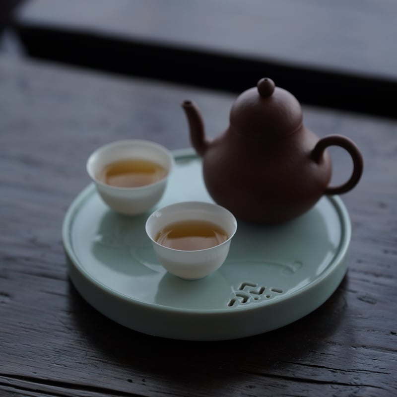 青白磁茶盤 PF153 | Looking For 物色