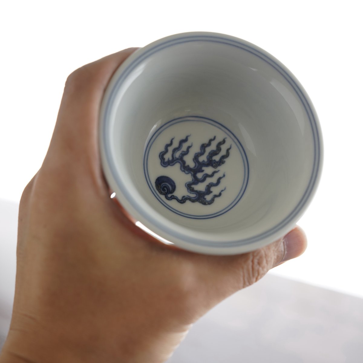 中国古美術✦元代青花龍紋モンゴル包✦文房具・純手描き・細工・置物・陶芸・案頭 中国古美術✦元代青花龍紋モンゴル包✦文房具・純手描き・細工・置物