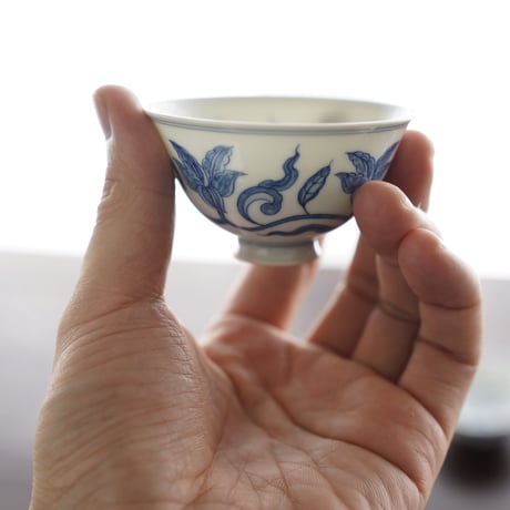 成化风栀子紋茶杯 PF219