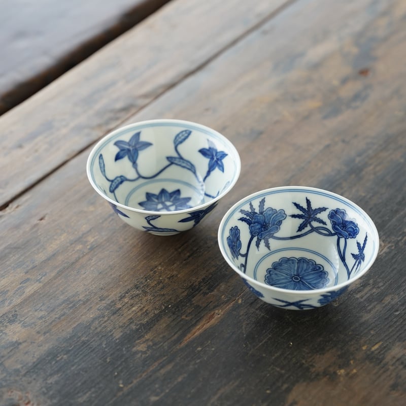 成化风栀子紋茶杯 PF218 | Looking For 物色