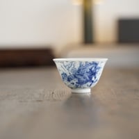 青花駿馬茶杯 PF230