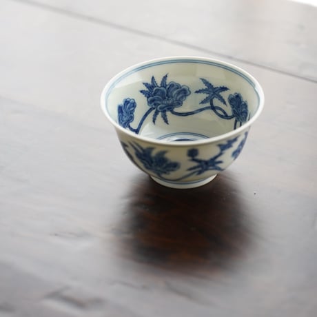 成化风栀子紋茶杯 PF217