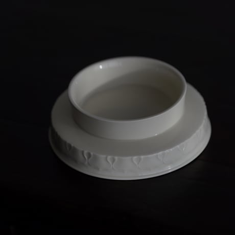 草木灰蓮座お皿 PB120