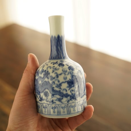 青花龍紋摇鈴尊 PF256