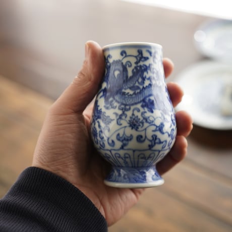 青花龍紋花瓶 PF258