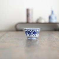 青花鳳紋鶏心杯 PF161 | Looking For 物色