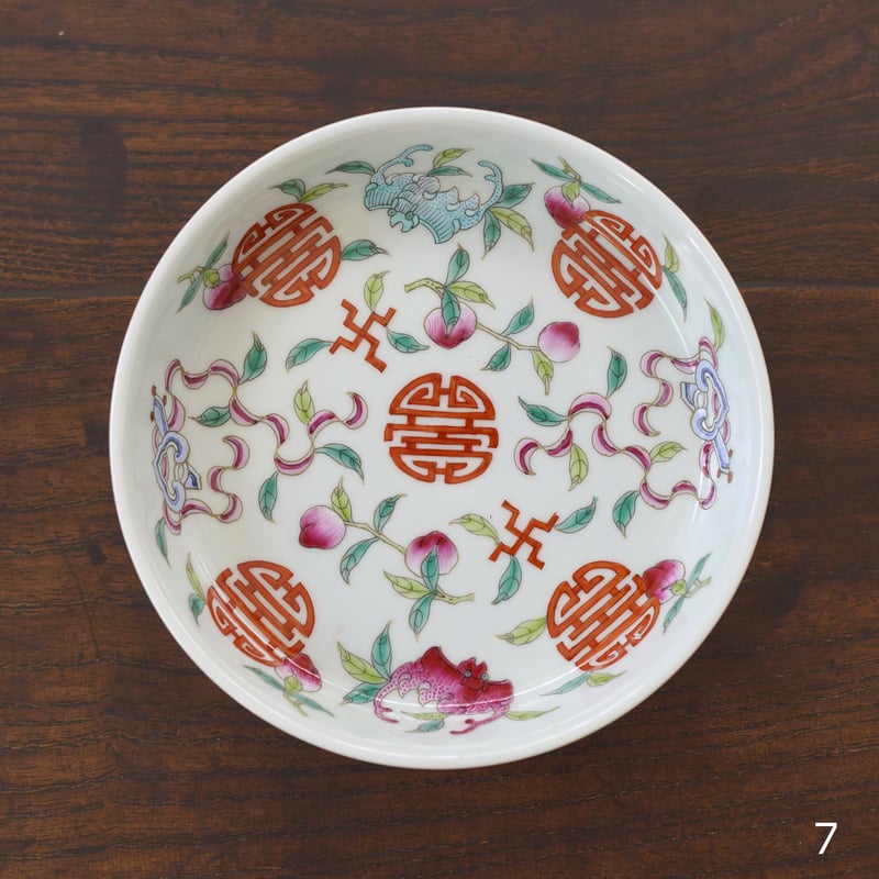 粉彩仿古お皿 PA063 | Looking For 物色