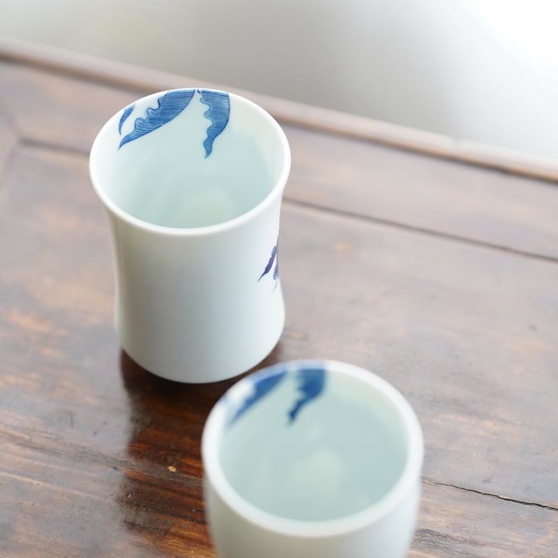 青花金魚紋茶杯 PC015 | Looking For 物色