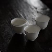 甜白釉茶杯 PB123