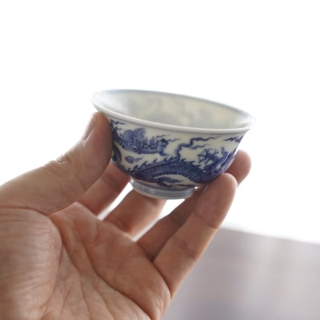 青花龍紋茶杯 PF225