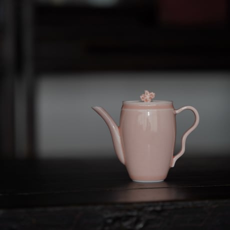 粉釉茶壺 PB116