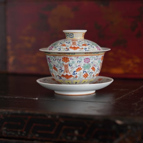 仿古三才蓋碗 PA070