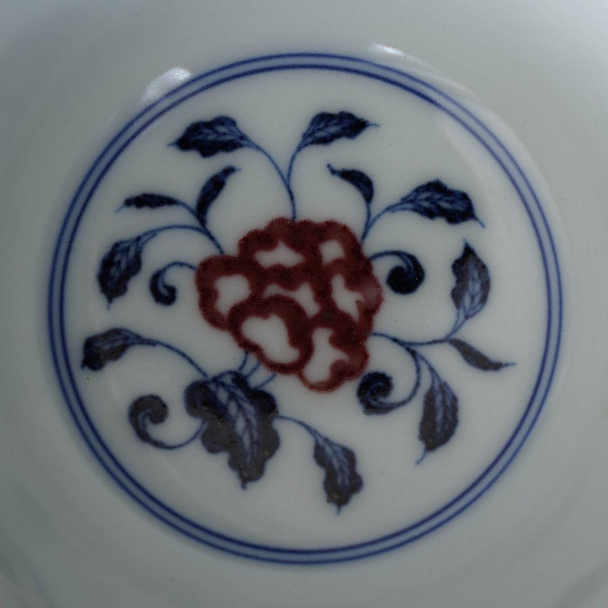青花釉里紅茶杯 PY002 | Looking For 物色