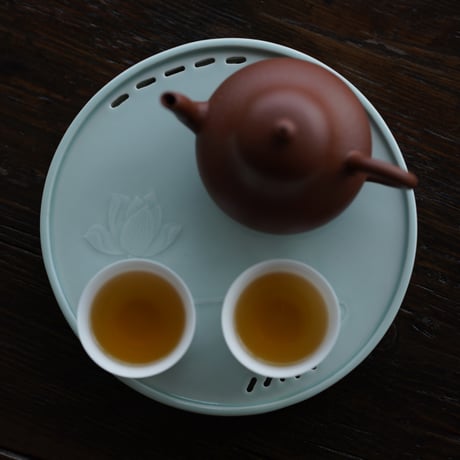 青白磁茶盤 PF153