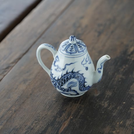 元青花龍紋茶壺 PF211
