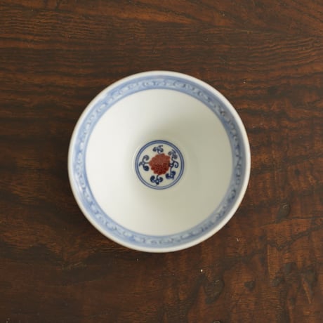 釉里紅瓜果紋茶杯 PF144