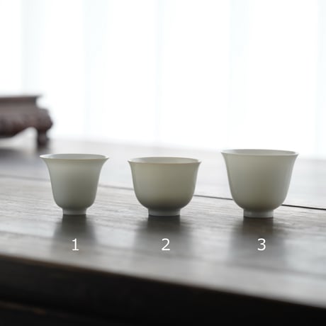 白釉茶杯 PF196