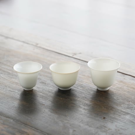 白釉茶杯 PF196