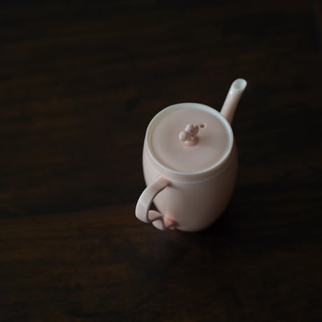 粉釉茶壺 PB116