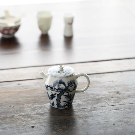 元青花松竹梅茶壺 PF212
