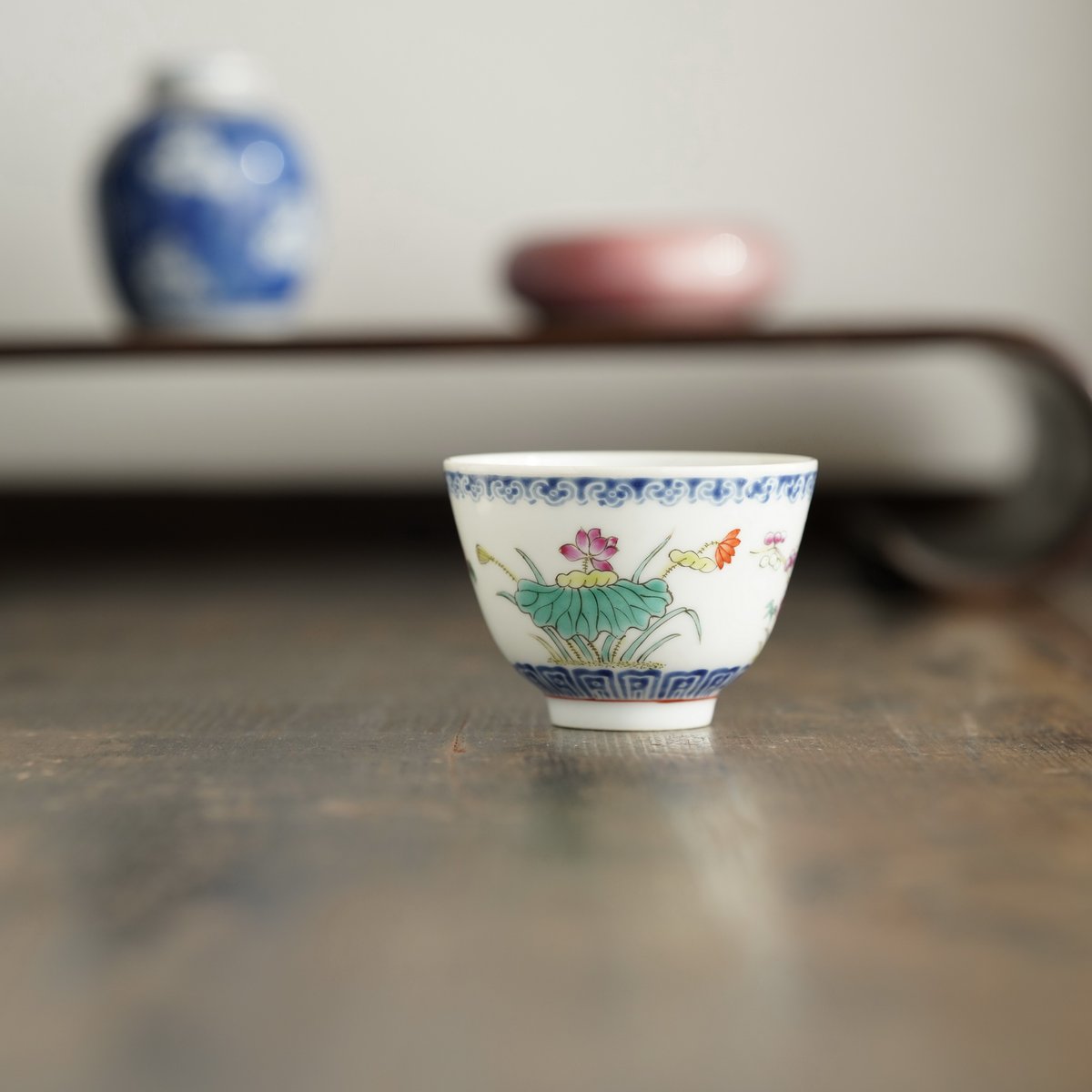 五彩蓮梅茶杯 PA037 | Looking For 物色