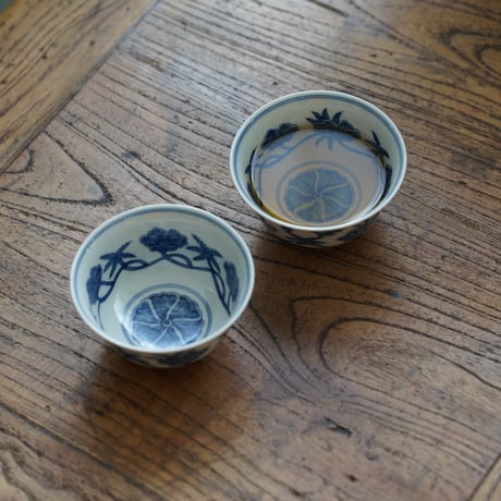 成化风栀子紋茶杯 PF217