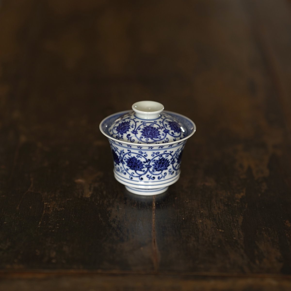 缠枝蓮紋二才蓋碗 PF233 | Looking For 物色