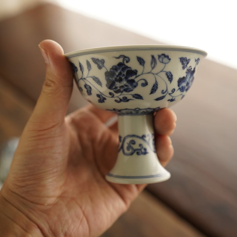 青花高足杯 PF213 | Looking For 物色
