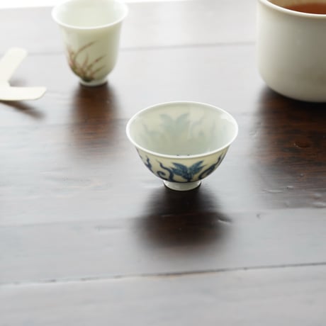 成化风栀子紋茶杯 PF219