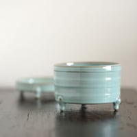 仿汝窯三足建水 PA048