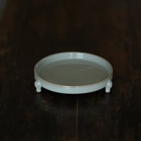 仿汝窯三足茶盤 大 PA002