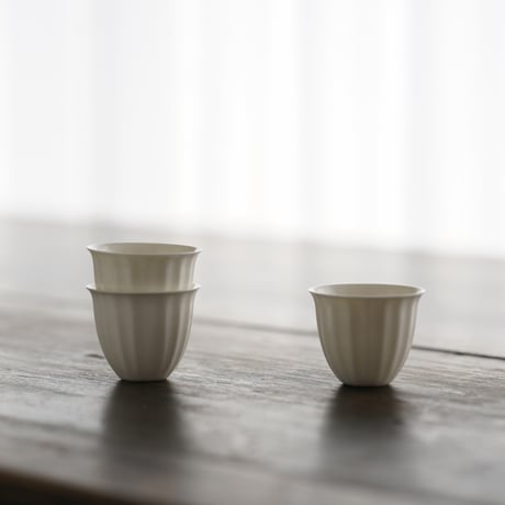 白釉茶杯 PB164