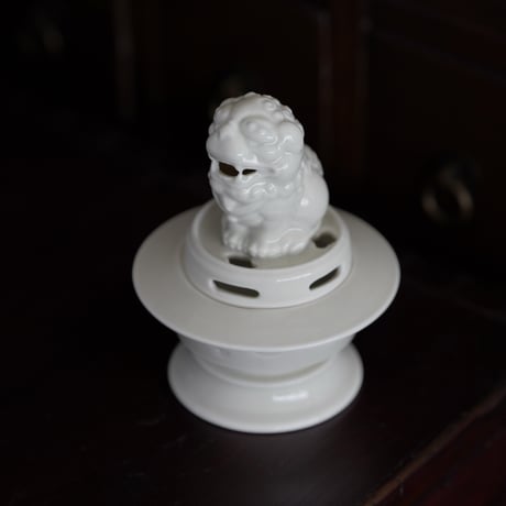 灰釉獅子香炉 PB129