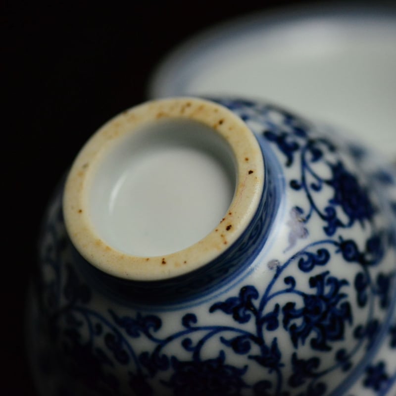 明永楽款青花圧手杯 PC003 | Looking For 物色