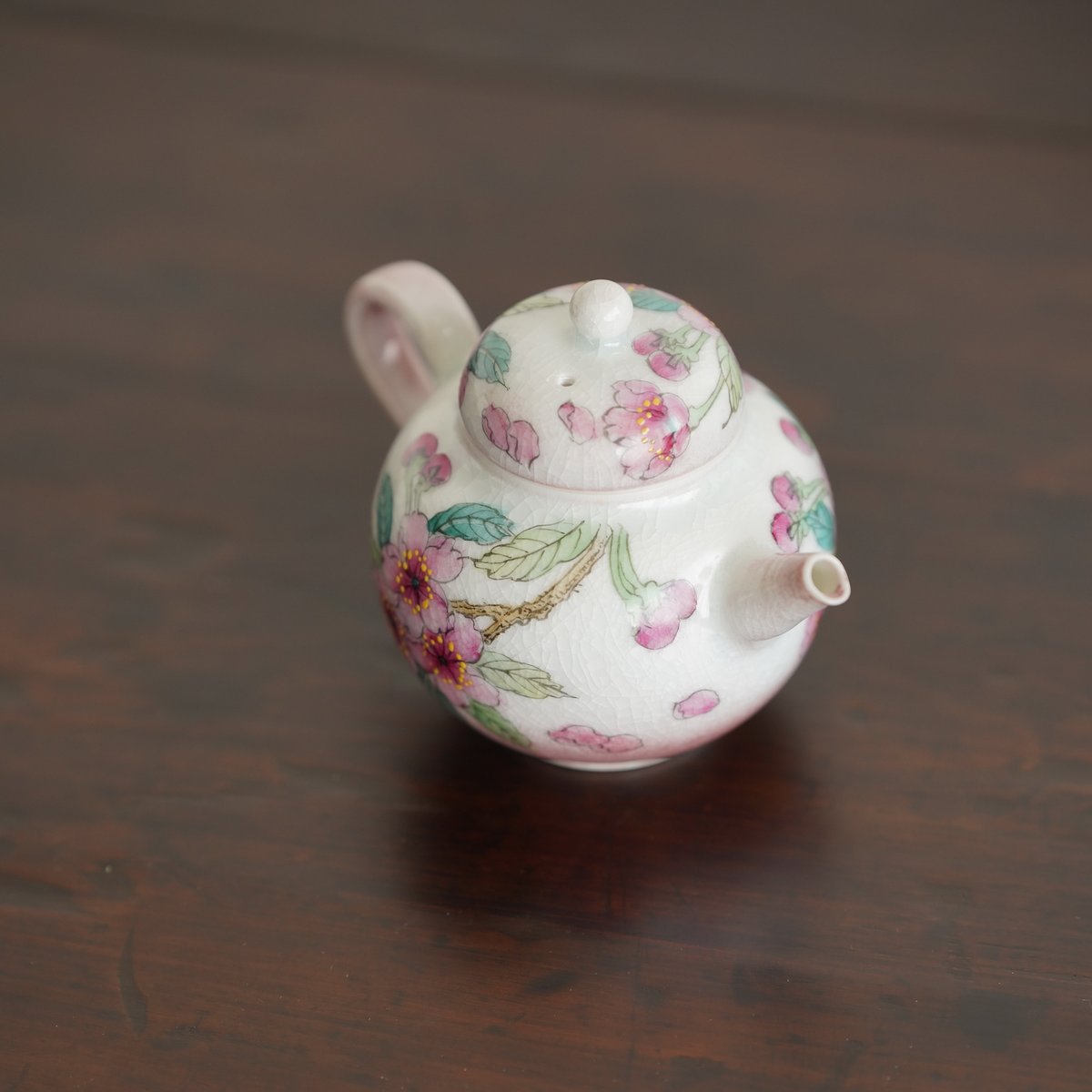 粉彩桜茶壺 PF138 | Looking For 物色