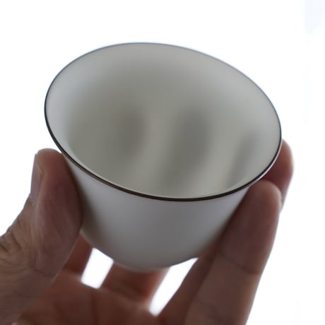 白釉茶杯 PF202
