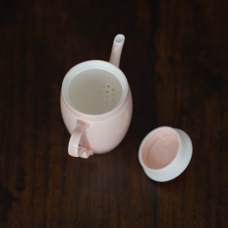 粉釉茶壺 PB116