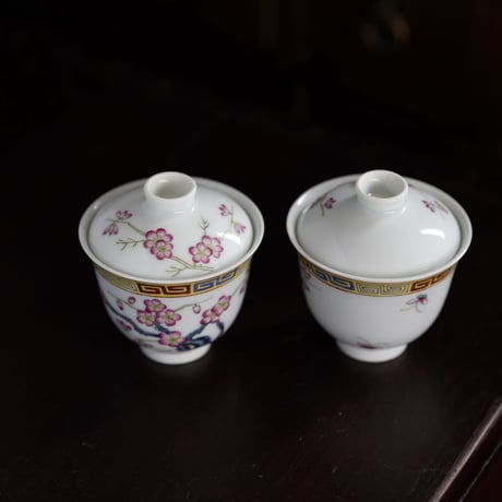 仿古二才蓋碗 PA066